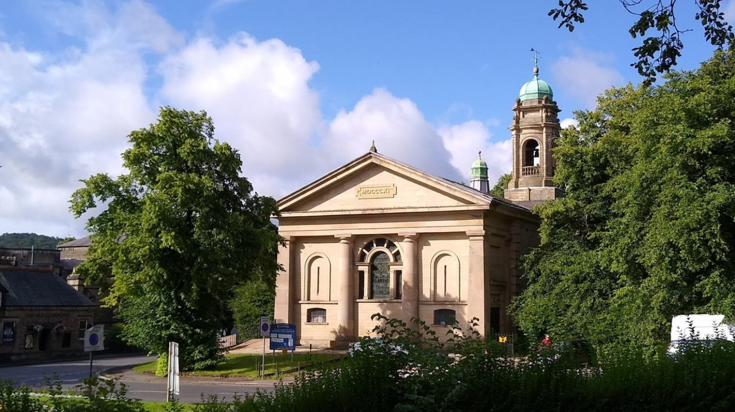 the exterior of st johns church