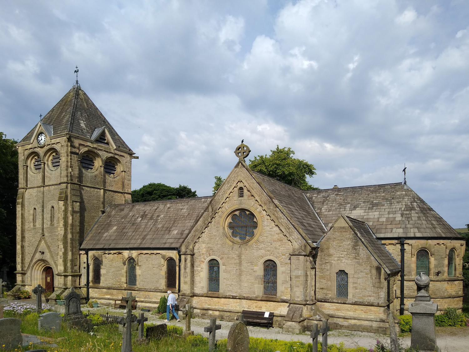 Exterior of Christ Church Burbage