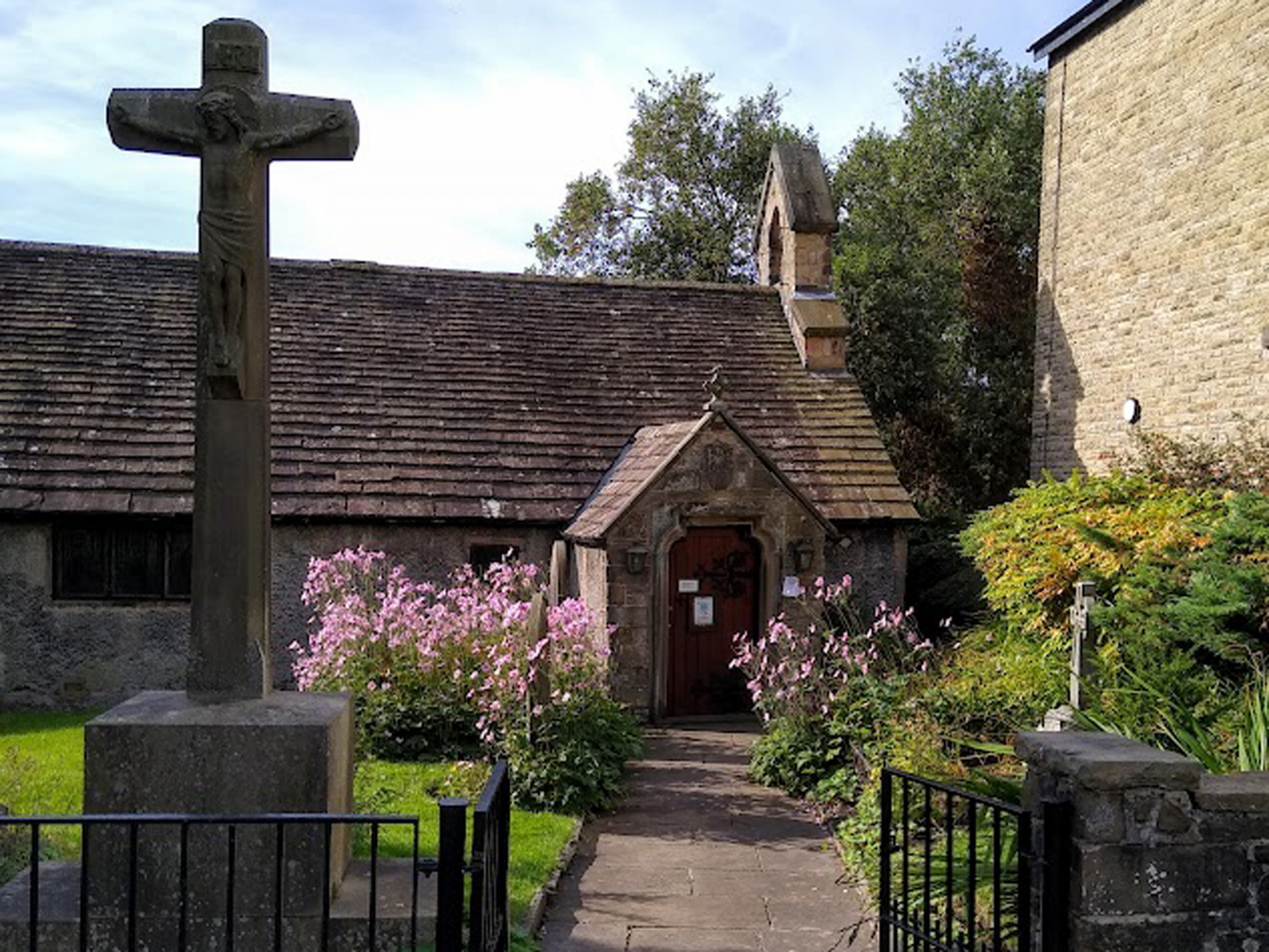 Exterior of St Anne's Church Buxton