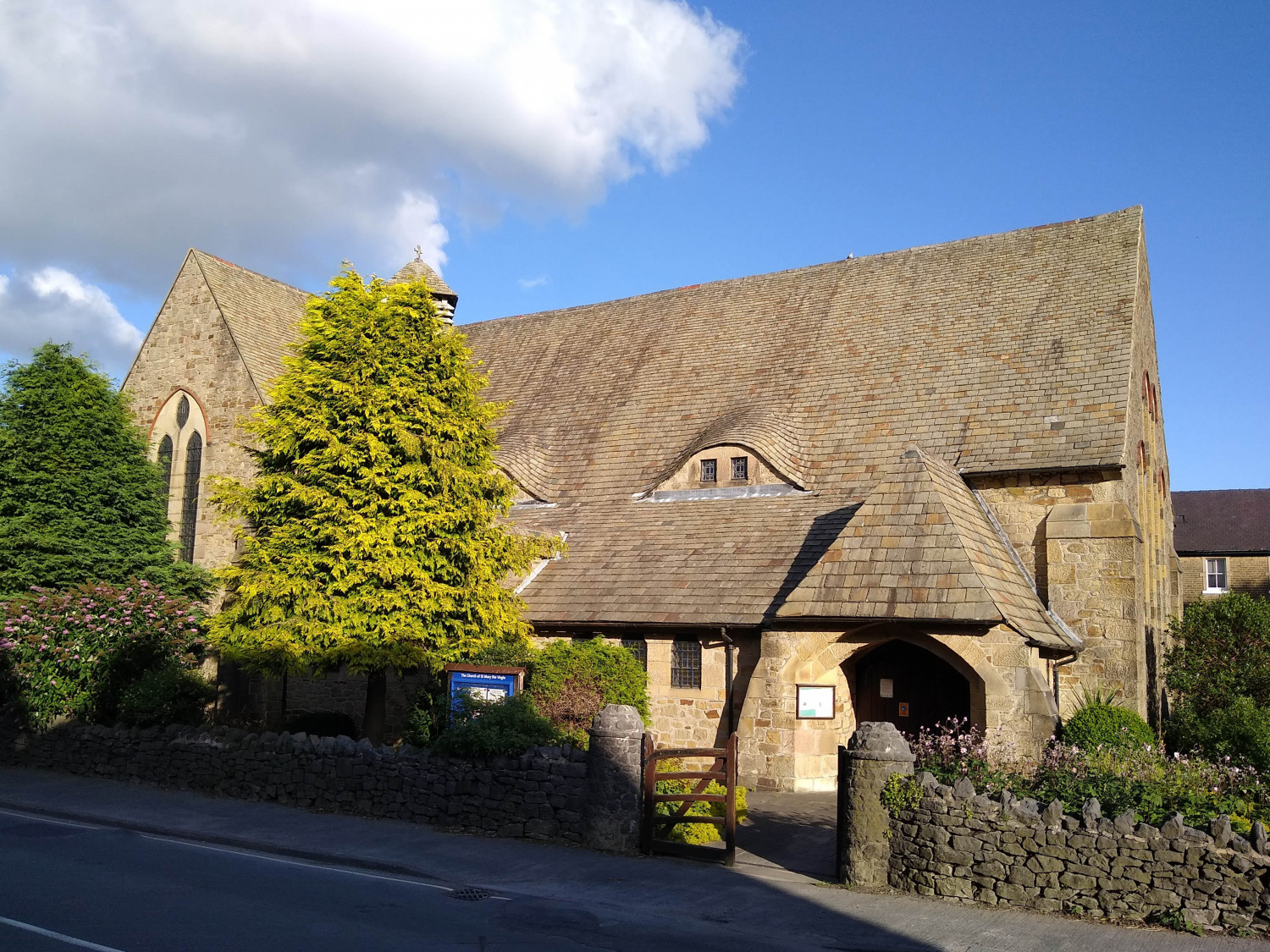 Exterior of St Marys Church, Buxton